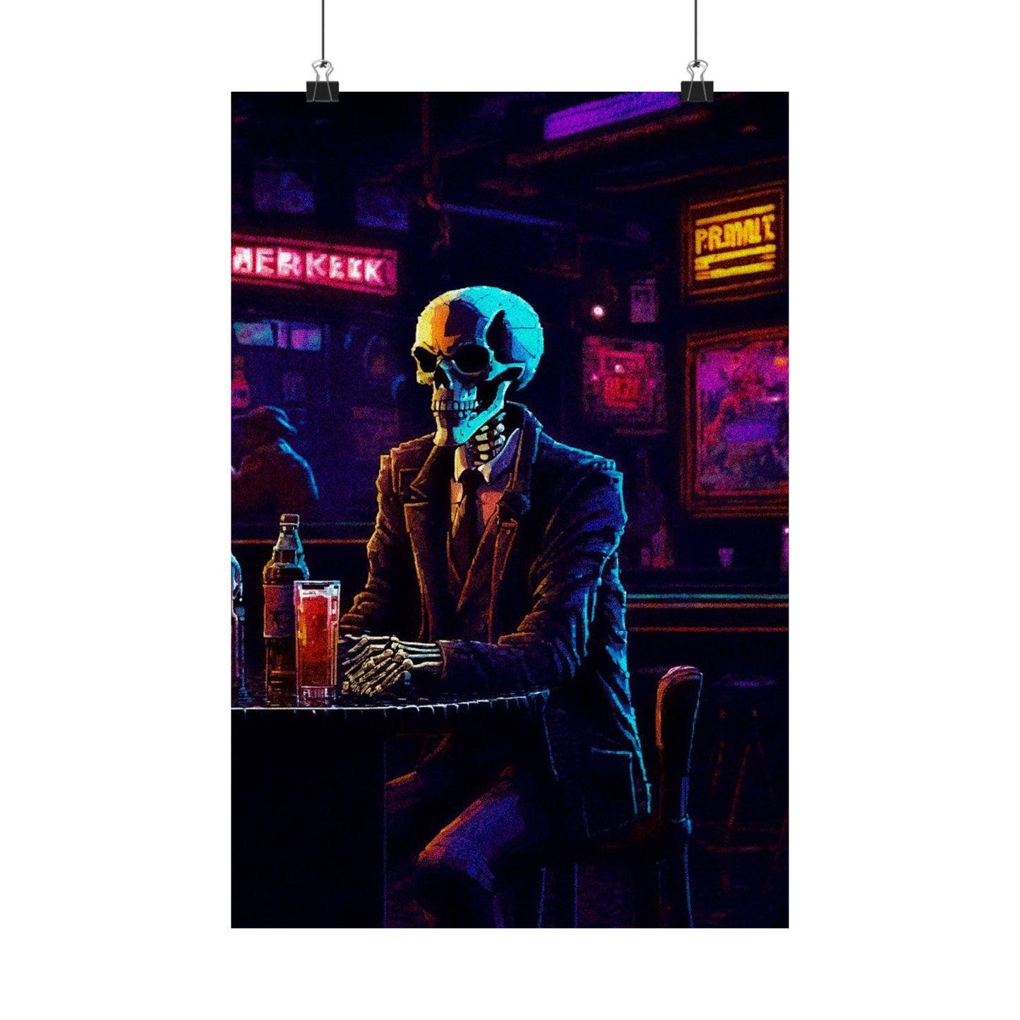 "Closing Hours" (Arcade) Matte Vertical Posters