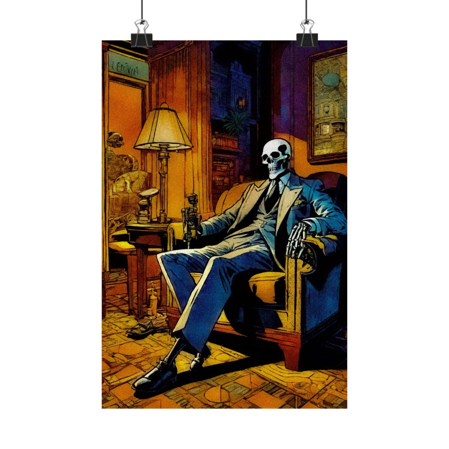 "Bonez At Home" Poster