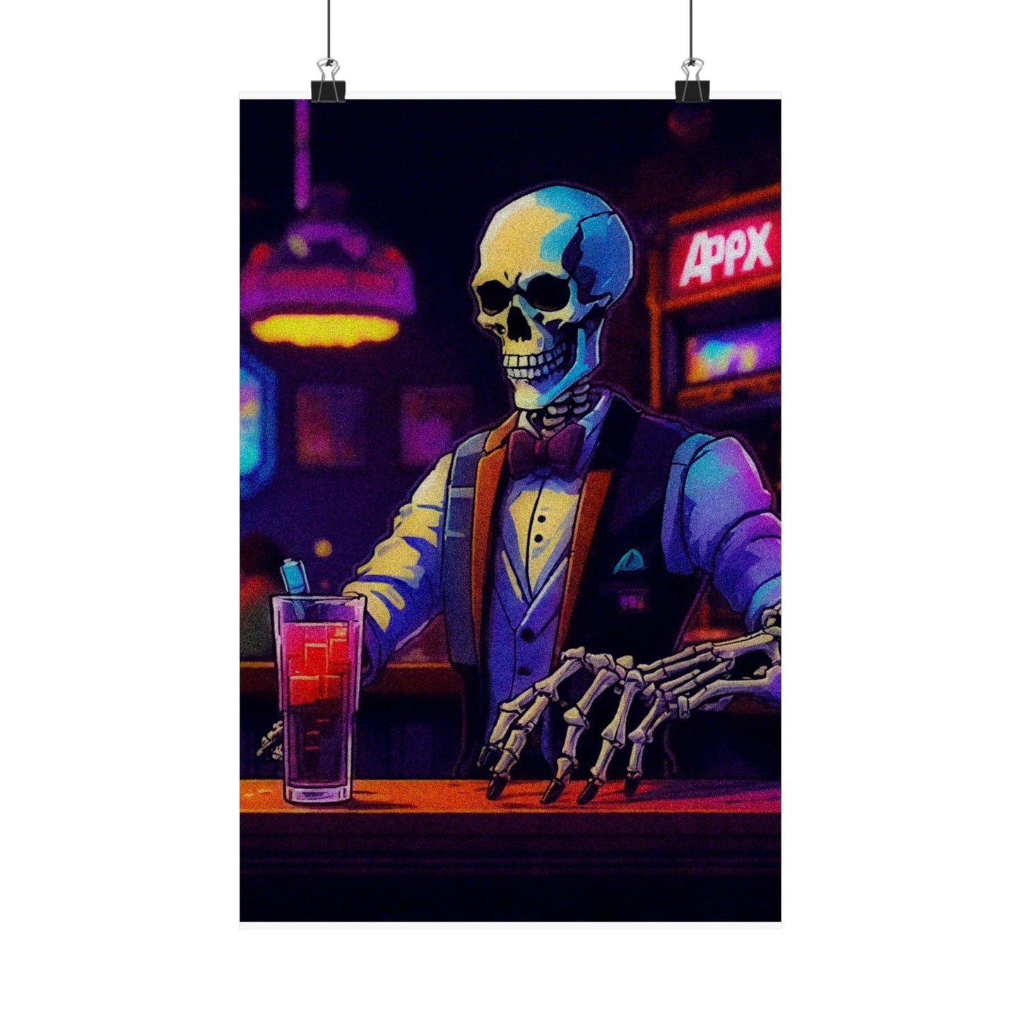 Bones behind the Bar Poster