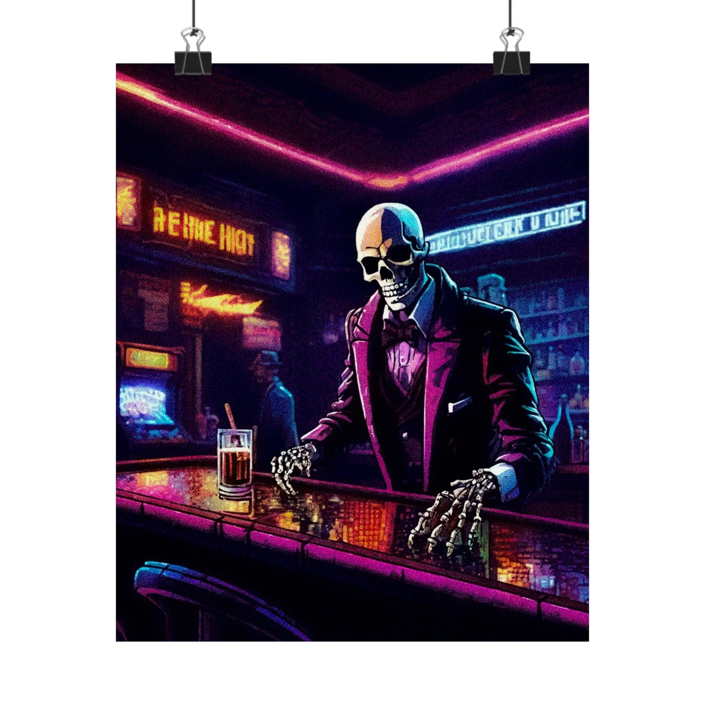 8-Bit Happy hour Posters