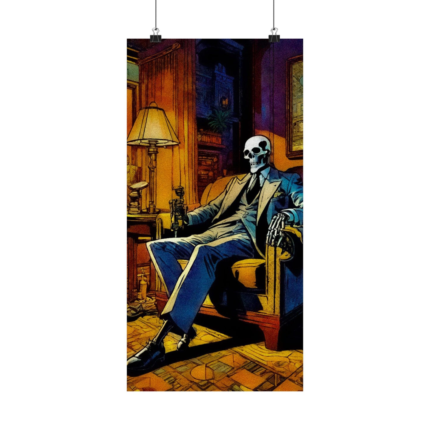 "Bonez At Home" Poster