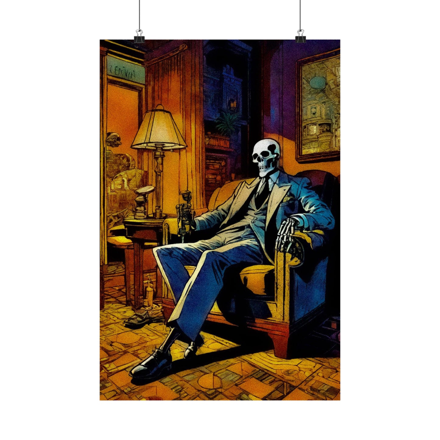 "Bonez At Home" Poster