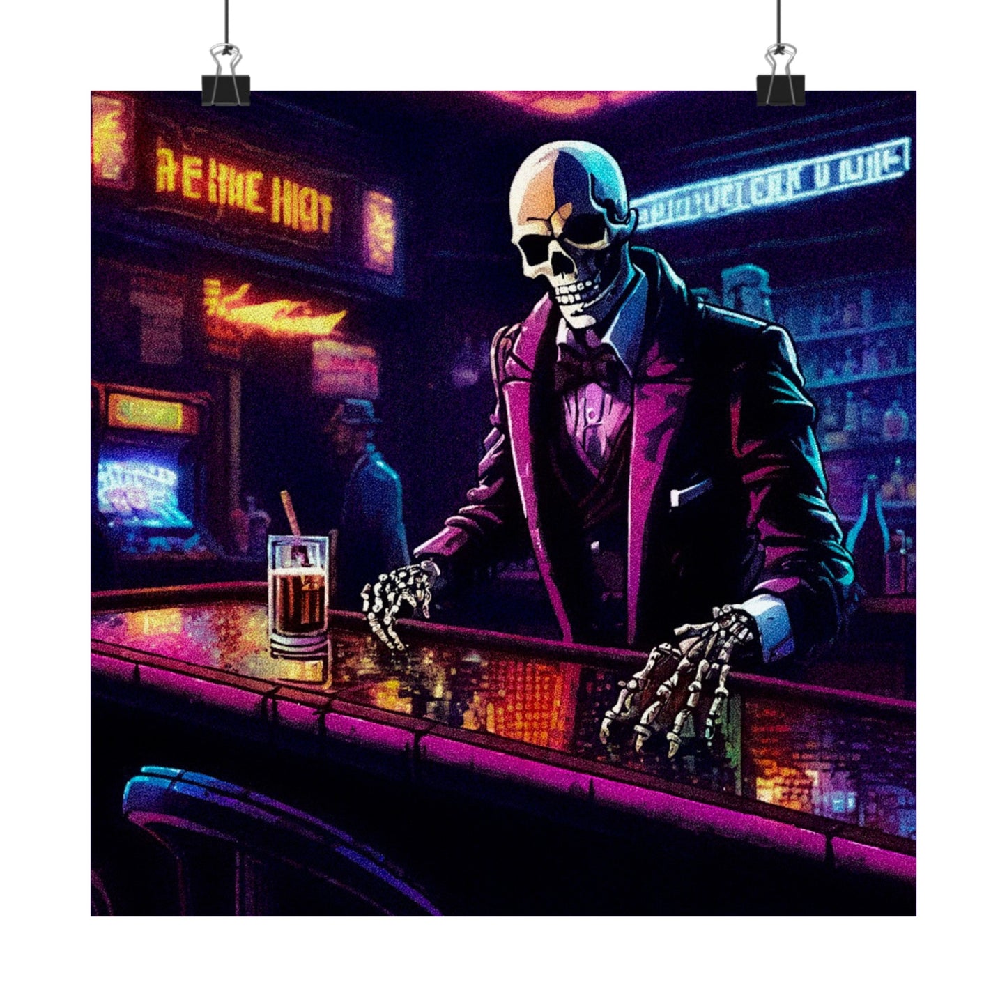 8-Bit Happy hour Posters