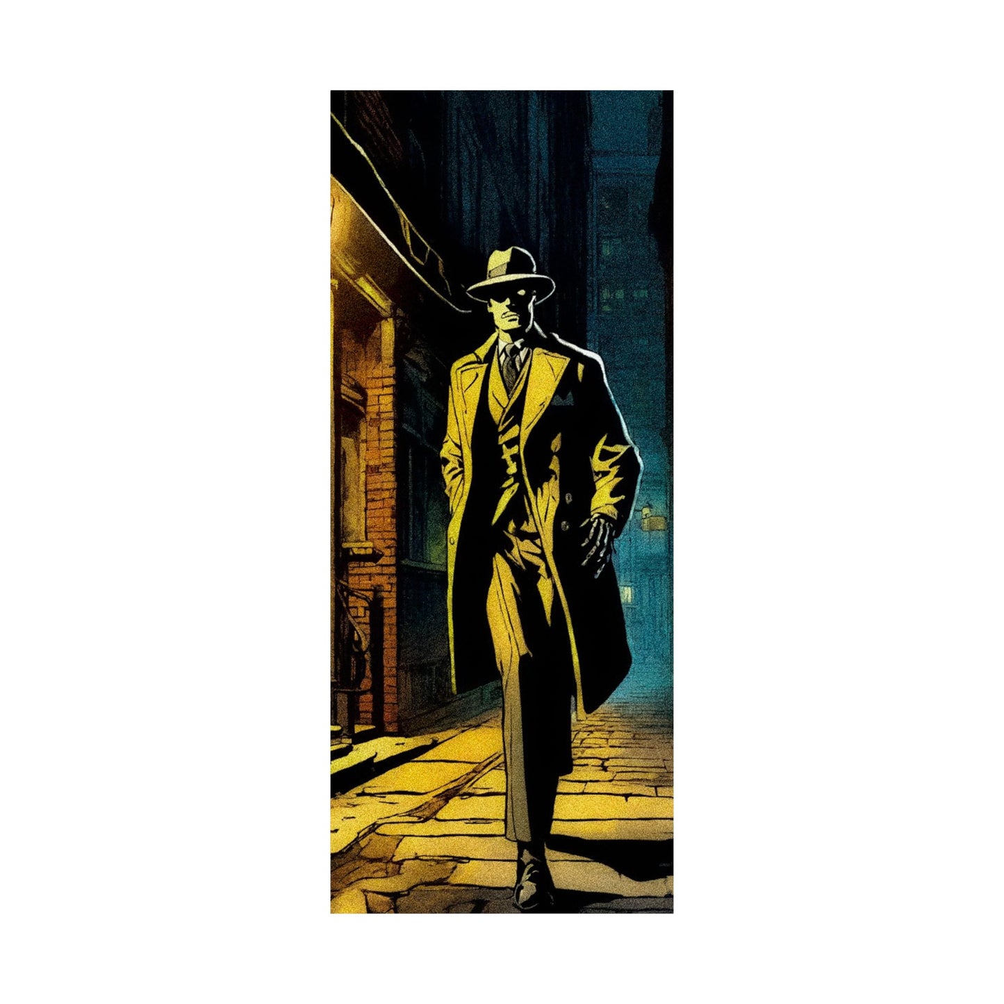 "The Detective"  Matte Vertical Poster