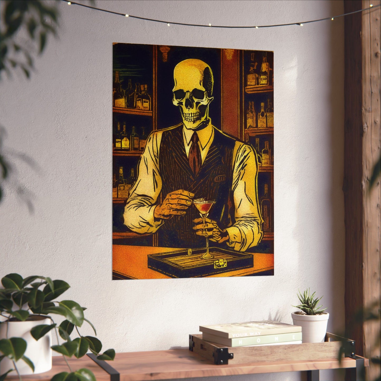 "Gentleman Bonez" Matte Vertical Posters