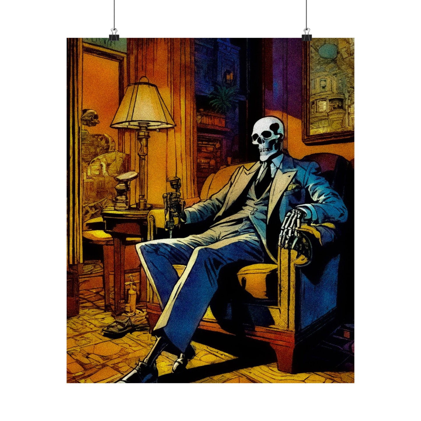 "Bonez At Home" Poster