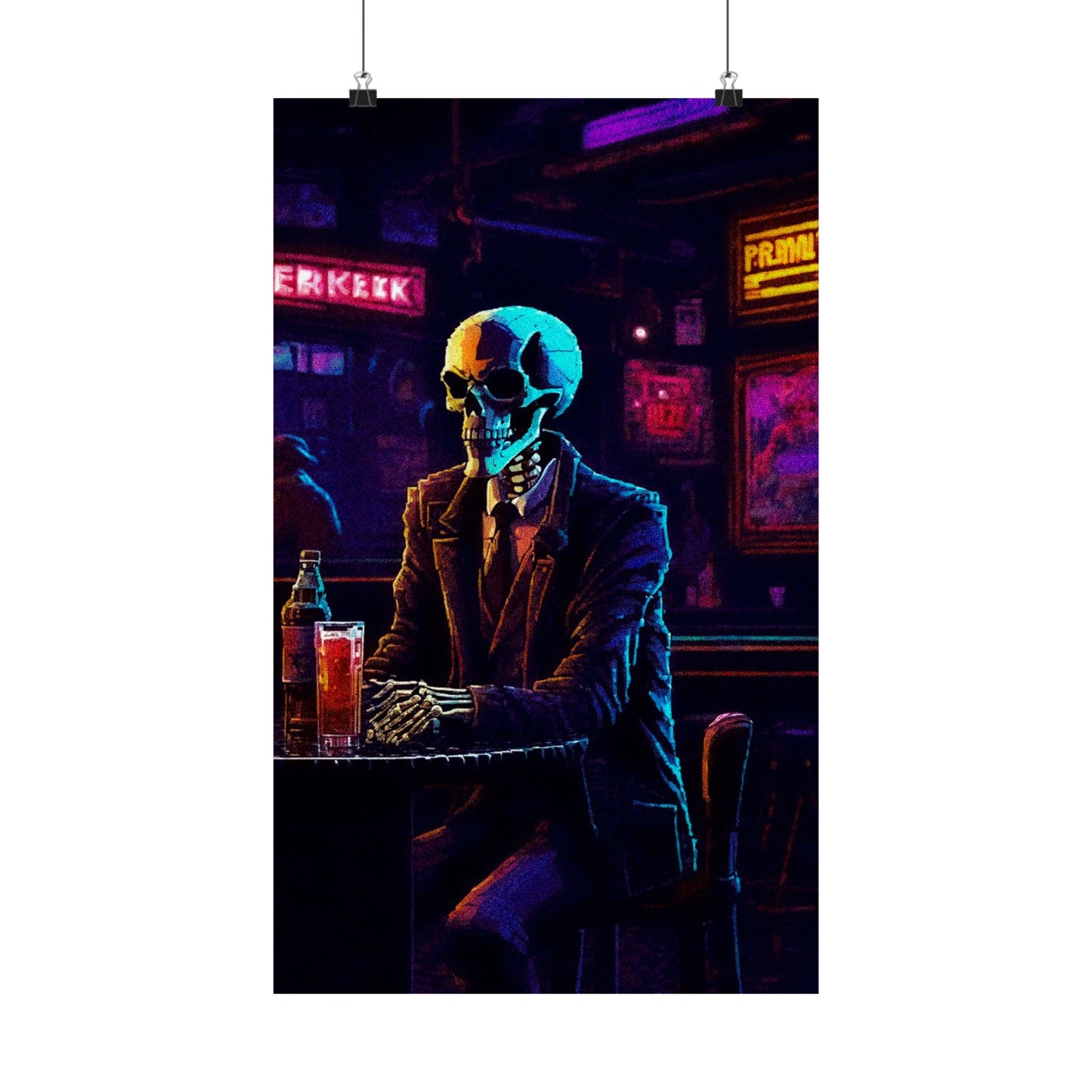 "Closing Hours" (Arcade) Matte Vertical Posters